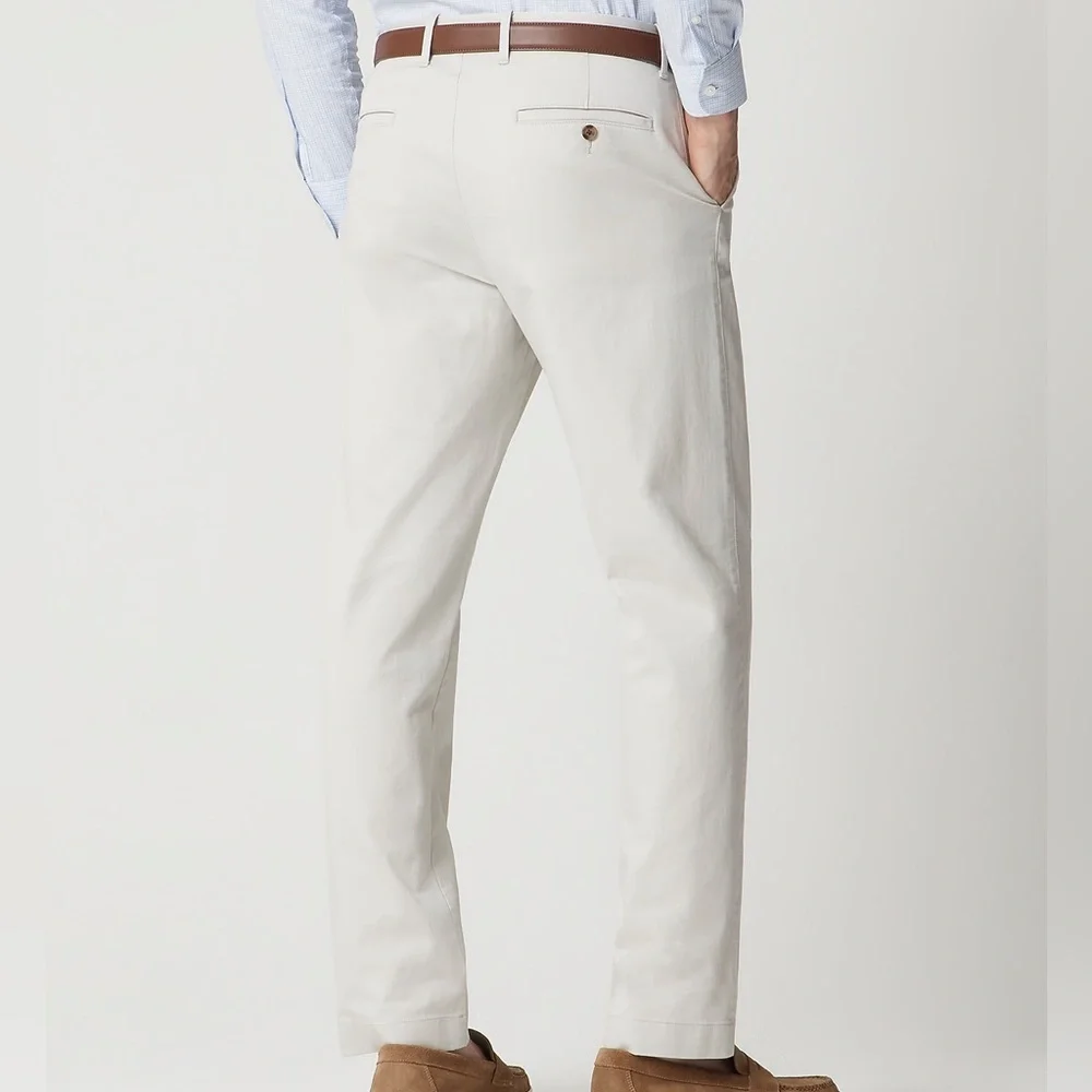 J. Crew Factory Men’s 31 X 30 Straight-Fit Original Chino Pant Khaki New Career